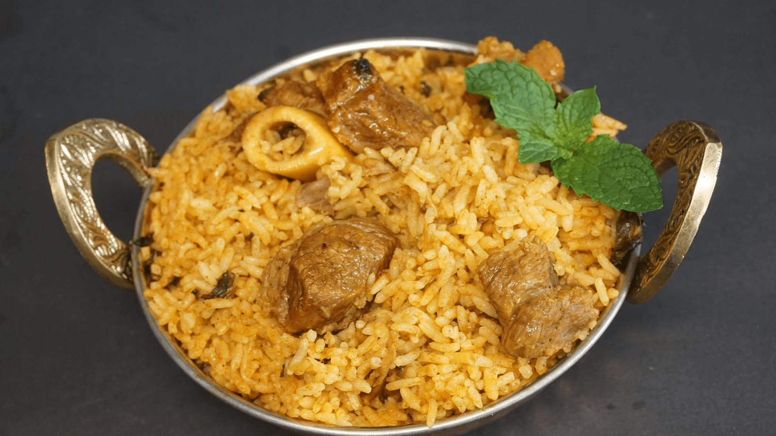 Alfa Biriyani's Mutton Biriyani